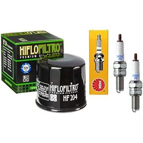 Oil Filter Spark Plug Tune Up Kit for Kawasaki Brute Force, Prairie, V force, Teryx, KVF, KXF700, KRF750 in Kuwait