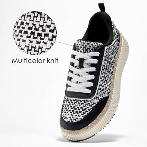 Women Espadrille Platform Sneakers Shunky Fashion أحذية غير رسمية للنساء in Kuwait