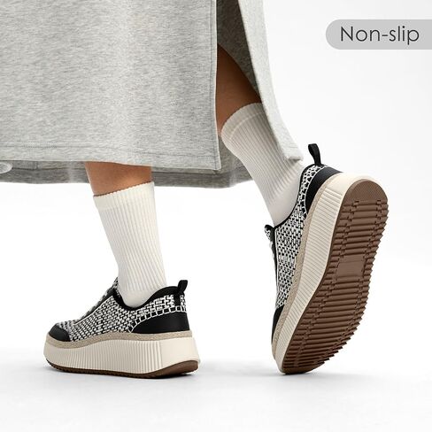 Women Espadrille Platform Sneakers Shunky Fashion أحذية غير رسمية للنساء in Kuwait