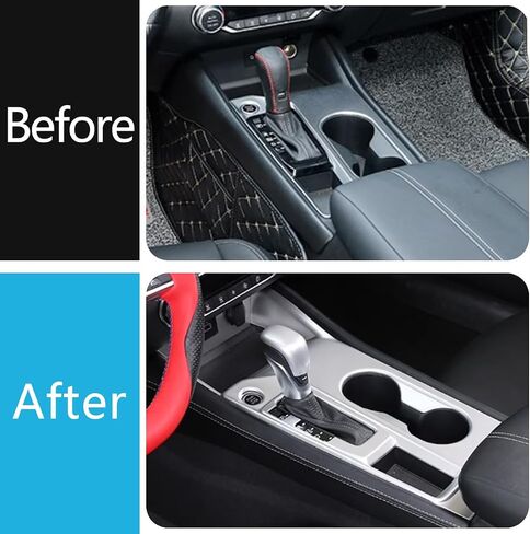 Car Accessories Fit for Nissan Altima 2019 2020 2021 2022 2023 2024 2025 Gear Shift Panel Frame Cover Trim Low Configuration (Carbon Fiber Style) 1PCS ABS in Saudi Arabia