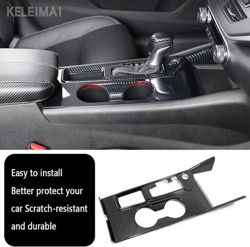 Car Accessories Fit for Nissan Altima 2019 2020 2021 2022 2023 2024 2025 Gear Shift Panel Frame Cover Trim Low Configuration (Carbon Fiber Style) 1PCS ABS in Saudi Arabia