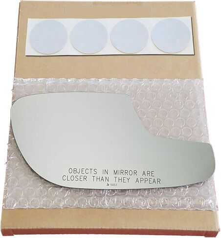 Mirror Glass Replacement + Adhesive Pads for 2012-2019 Ford Taurus Passenger Side - Lower Convex Mirror (2012 2013 2014 2015 2016 2017 2018 2019 12 13 14 15 16 17 18 19) in Saudi Arabia