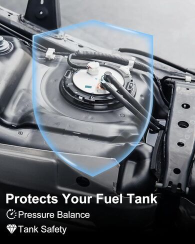 صمام بخار الوقود مناسب لفورد برونكو 4.9L 5.0L 5.8L 7.5L F-150 F-250 F-350 1990-1997 استبدل E8UZ-9B593-A E8UZ9B593A in Kuwait