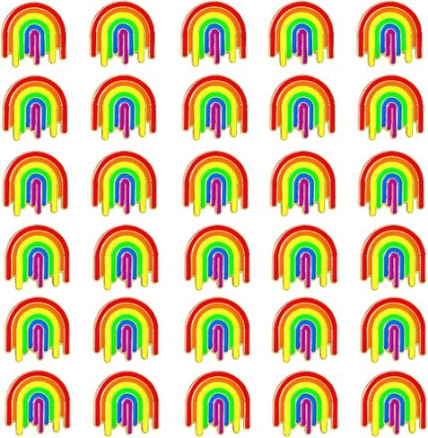 TANG SONG 30PCS Rainbow Pride Pins in Saudi Arabia
