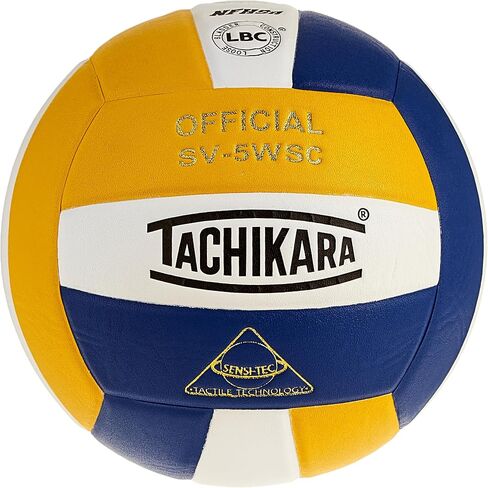 Tachikara SV5WSC Sensi-Tec® Composite High Performance Volleyball (Navy/White/Vintage Gold) in Kuwait