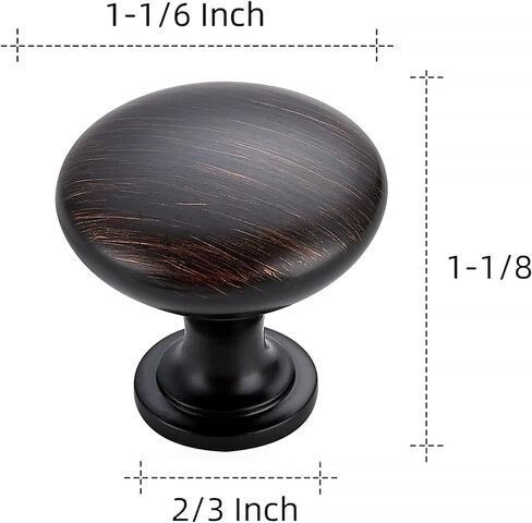 Ravinte 30 Pack Kitchen Cabinet Knobs and Pulls - Matte Black Zinc Drawer Handles for Dresser Drawers in Kuwait