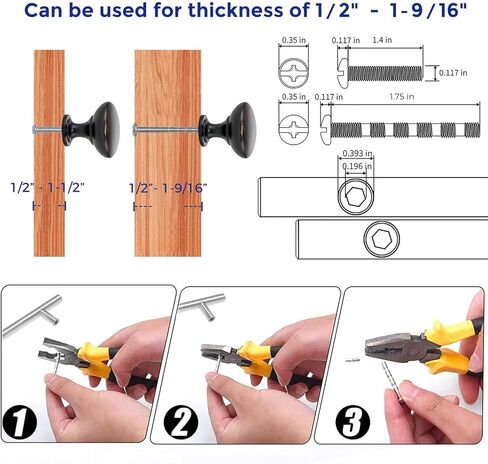 Ravinte 30 Pack Kitchen Cabinet Knobs and Pulls - Matte Black Zinc Drawer Handles for Dresser Drawers in Kuwait