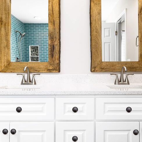 Ravinte 30 Pack Kitchen Cabinet Knobs and Pulls - Matte Black Zinc Drawer Handles for Dresser Drawers in Kuwait