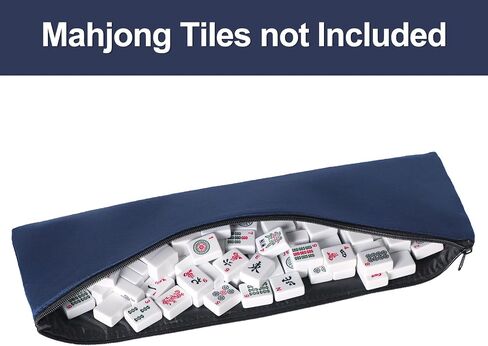 حقيبة Mahjong الفارغة ، حقيبة سحاب Mah Jongg American American Mah Jongg للبلاط الأمريكي القياسي ، حقيبة التخزين (حالة فقط) in Kuwait