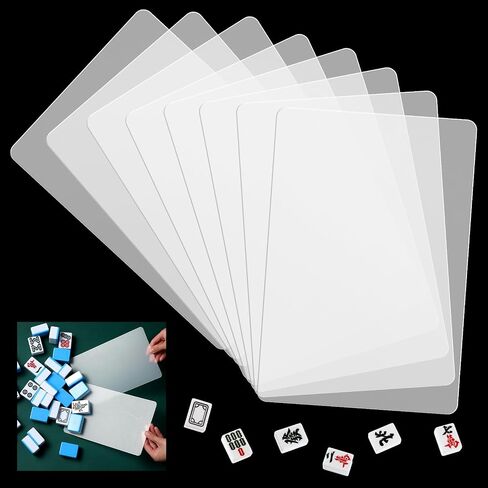 4 PCS Valentine Mahjong Lovers Gifts Red Mahjong Tile Mixer Mahjong Shuffler لخلط وخلط البلاط البلاستيكي مواهب Mahjong لمحبي Mahjong يلعبون لعبة Mahjong in Kuwait
