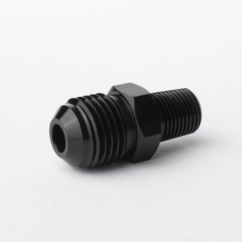 6an ذكر إلى 1/2 "محول NPT - الألومنيوم الأسود المباشر (2 عبوة) (AN6 إلى 1/2NPT) in Kuwait
