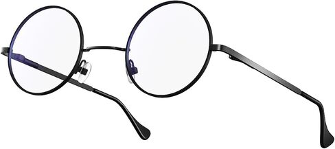 WMG Round Blue Light Blocking Glasses - Retro Circle Computer Eyeglasses Anti Blue Light Lens in Saudi Arabia