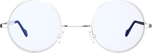 WMG Round Blue Light Blocking Glasses - Retro Circle Computer Eyeglasses Anti Blue Light Lens in Kuwait