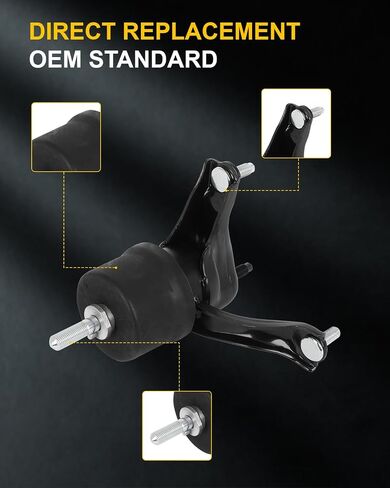 OCPTY محرك المحرك ناقل الحركة جبل التثبيت مجموعة من 4 متوافقة مع تويوتا 2012-2017 كامري 2.5L ناقل الحركة أوتوماتيكي # 123720H090 123630V031 123620V060 123610V060 in Saudi Arabia