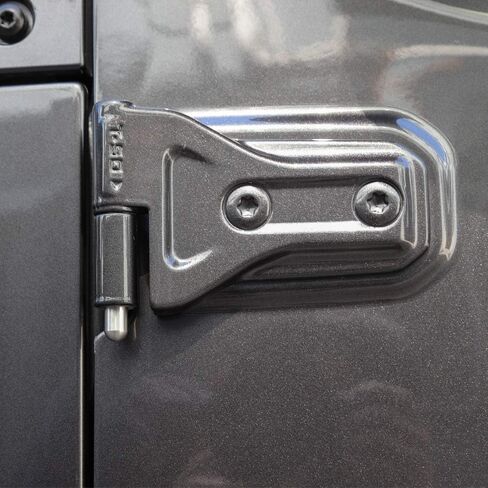 Voodonala for Jeep 07-25 Door Hinge Pin Bolts Guides Liners Stainless Steel Antidust Rushproof Kits for Jeep Wrangler JK JKU JL JLU Sports Sahara Freedom Rubicon Unlimited & Gladiator JT 2/4-Door,8pcs in Saudi Arabia