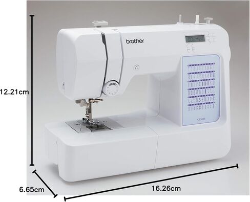 Brother CS5055 آلة الخياطة المحوسبة و 5300A تخزين وحمل البلاستيك الصلب ، SASEW6 Premium خياطة خيط 6 عبوات مشمولة in Saudi Arabia