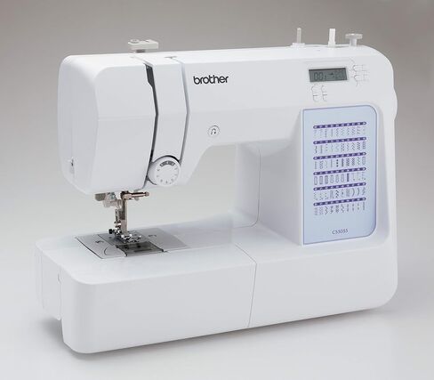 Brother CS5055 آلة الخياطة المحوسبة و 5300A تخزين وحمل البلاستيك الصلب ، SASEW6 Premium خياطة خيط 6 عبوات مشمولة in Saudi Arabia