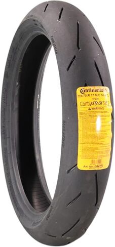 Continental Contiattack SM 2 150/60R17 إطار Supermoto الخلفي 66H-قبضة عالية الأداء ، والاستقرار المحسّن ، والتسخين السريع 150/60-17 in Saudi Arabia