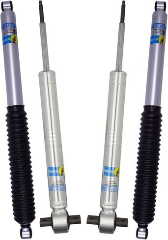 5100 Series Set of Front & Rear Shocks fits 2015 2020 F150 with 0-2" Rear Lift - Provides 0-2" Front Lift - High Performance - Easy Installation - TrendsAuto Decal Included in Saudi Arabia