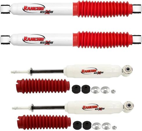 Rancho RS5000X Gas Shocks Set 2002-2005 Dodge Ram 1500 4WD in Saudi Arabia