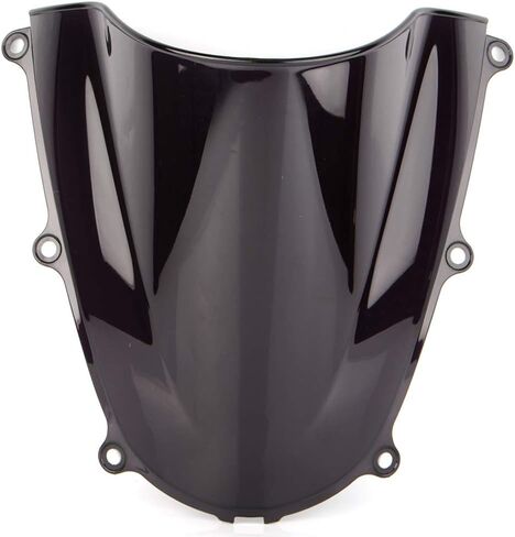 GZYF Smoke Windshield Double Bubble Winds n Wind Deflector Wind S n for HONDA CBR600RR 2005-2006 in Saudi Arabia