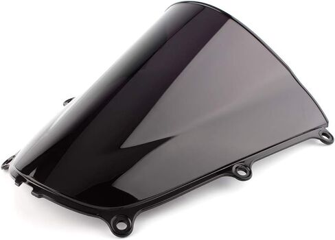 GZYF Smoke Windshield Double Bubble Winds n Wind Deflector Wind S n for HONDA CBR600RR 2005-2006 in Saudi Arabia