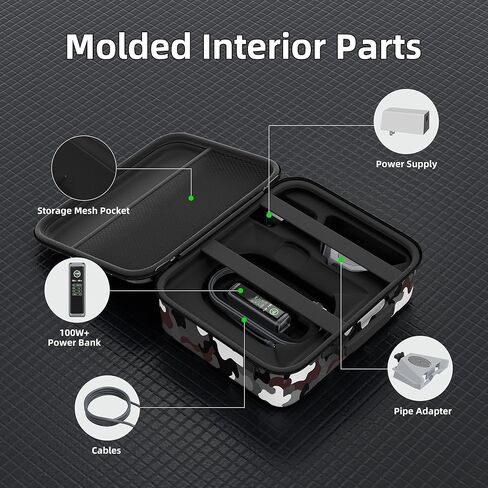 حقيبة ستارلينك الصغيرة، حقيبة سفر لطبق ستارلينك الصغير، مزود الطاقة، الكابلات، المسند، محول الأنابيب والمزيد، حقيبة مقاومة للماء لحقيبة تخزين ملحقات ستارلينك الصغيرة in Kuwait