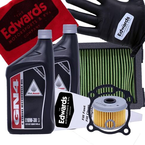 Edwards Oil Change Kit fits 2011-2022 Honda CBR250R/CBR300R ABS Motorcycle with Air Filter in Saudi Arabia