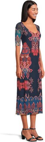 Johnny Was Women's Maya Mesh Midi Dress in Saudi Arabia