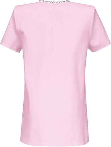 AREA Crystal Bow V-Neck T-Shirt Dress in Saudi Arabia