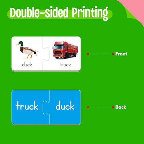 Feelings & Emotions Puzzle Cards, 50PCS Puzzles with Different Moods-Learn to Identify Various Feelings, Learning Toy for Kids with Autism, ADHD -Educational Tools for Therapy, Classroom, Home Use in Kuwait