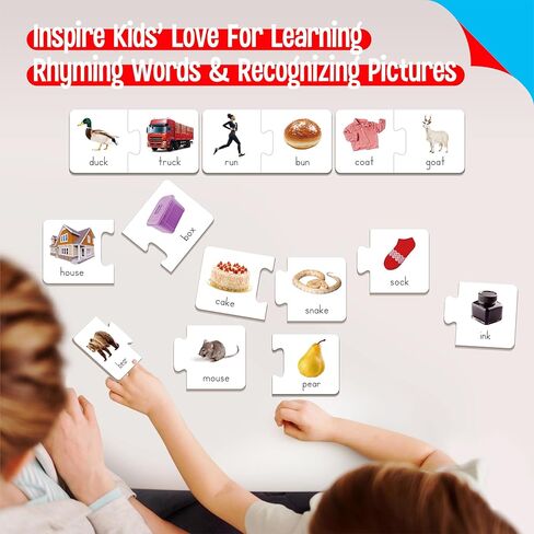 Feelings & Emotions Puzzle Cards, 50PCS Puzzles with Different Moods-Learn to Identify Various Feelings, Learning Toy for Kids with Autism, ADHD -Educational Tools for Therapy, Classroom, Home Use in Kuwait