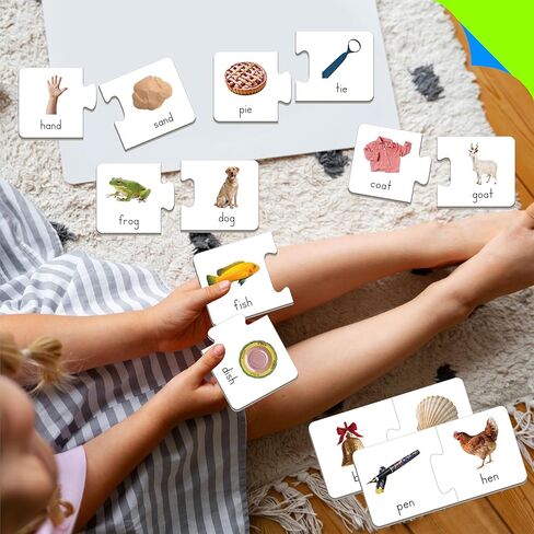 Feelings & Emotions Puzzle Cards, 50PCS Puzzles with Different Moods-Learn to Identify Various Feelings, Learning Toy for Kids with Autism, ADHD -Educational Tools for Therapy, Classroom, Home Use in Kuwait