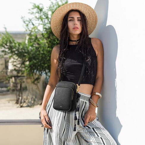 Kattee Leather Crossbody Bags for Women, Small Genuine Leather Purses and Handbags, Shoulder Cross Body Bag for Woman in Saudi Arabia