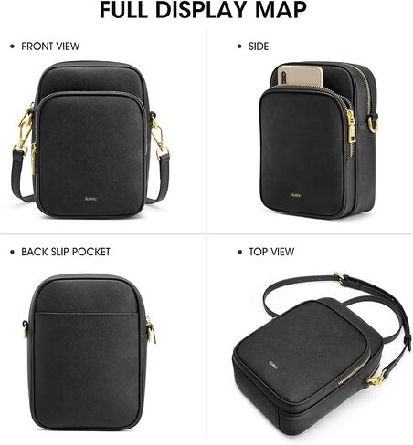 Kattee Leather Crossbody Bags for Women, Small Genuine Leather Purses and Handbags, Shoulder Cross Body Bag for Woman in Saudi Arabia