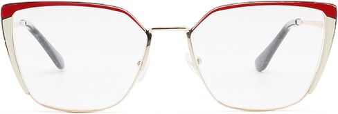 Oversized Metal Frame Reading Glasses for Women,Fashion Cat Eye Ladies Readers in Kuwait