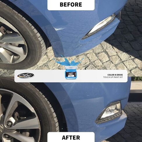 Color N Drive for Toyota Automotive Touch Up Paint - 791 - Blue Magnesium Pearl - Paint Scratch Repair, Exact Match - Basic in Saudi Arabia