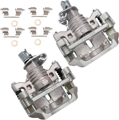 Irontek 18B5010 18B5011 خلف ركاب وقرص القرص السائق مجموعة من Chevy 2011-13 Impala/14-15 Impala Limited ، 2004-08 Grand Prix ، 2005-09 Allure/Lacrosse in Saudi Arabia