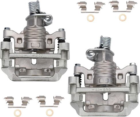 Irontek 18B5010 18B5011 خلف ركاب وقرص القرص السائق مجموعة من Chevy 2011-13 Impala/14-15 Impala Limited ، 2004-08 Grand Prix ، 2005-09 Allure/Lacrosse in Saudi Arabia