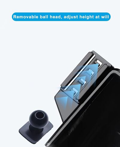 Car Phone Holder for Nissan Altima SR SV 2019-2024 /Sentra SR SV 2020-2024 /Rogue S SV 2021-2024, Dash Mount Cell Phone Holder for Metal Ball Adapter Fit for Most Smartphones (For 8inch Screen) in Saudi Arabia