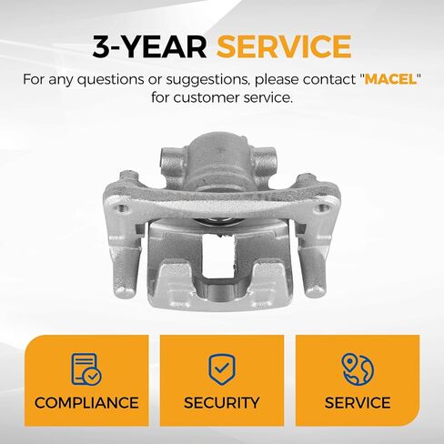Parod 18B5105 18B5104 فرامل القرص الخلفي يتناسب مع Chrysler 200 ، Cirrus ، Sebring ، Dodge Avenger ، Caliber ، Jeep Compass ، Patriot ، Mitsubishi Lancer ، 08-2013 Outlander ، 2011-2012 Outlander Sport in Saudi Arabia