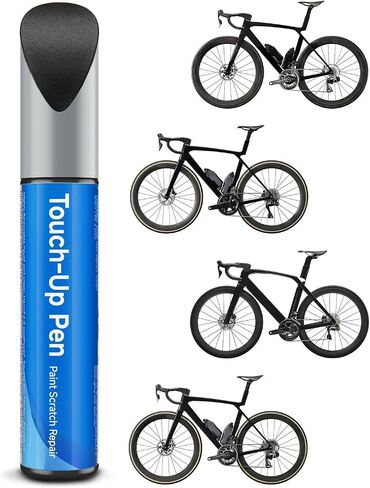 Onyx Carbon Matte (TK004-PM) Bike Touch Up Paint Compatible with Trek, Touch Up Paint Kit - Exact Match Color for Scratches & Rust Repair & Chipped Bike Frames- Save Mone/Easy to Use in Kuwait