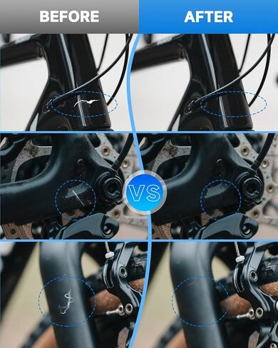 Onyx Carbon Matte (TK004-PM) Bike Touch Up Paint Compatible with Trek, Touch Up Paint Kit - Exact Match Color for Scratches & Rust Repair & Chipped Bike Frames- Save Mone/Easy to Use in Kuwait