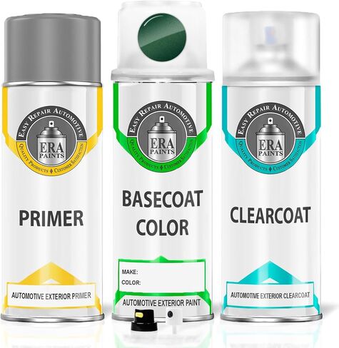 Era Paints C3B - British Racing Green Metallic 4 for Mini Minive Automotive Automotive Touch Up Paint Jar - مجموعة أساسية in Kuwait