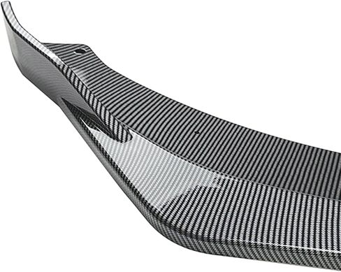 طقم الشفاه الأمامي للمفسد لكيا ستينجر 2018-24 2021 2022 لمعان الأسود in Kuwait