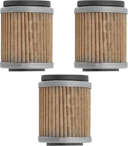 Caltric 3 Pack Oil Filter Compatible with Yamaha Xt225 Xt-225 Serow 225 1992-2007 in Saudi Arabia