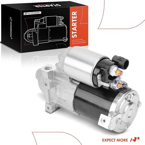 A-Premium Starter Motor متوافق مع شيفروليه سيلفرادو 1500 19-21 ، كامارو ، Express 3500 ، Corvette & GMC Sierra 1500 19-21 ، Savana 2500 3500 & Cadillac CTS CT5 ، 5.3L 6.6L. in Saudi Arabia