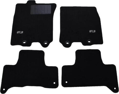 ملحقات تويوتا الأصلية PT206-35122-16 حصيرة أرضية السجاد لنماذج FJ Cruiser ، Black in Saudi Arabia