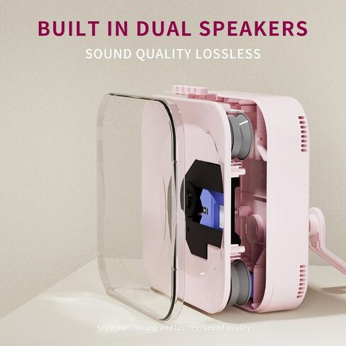 Light Green Audio CD Player with Speakers for Home Decor (CD909) in Saudi Arabia
