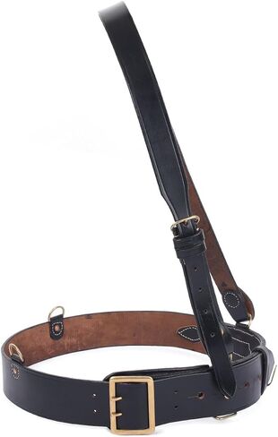 Replica WW2 British Sam Browne Leather Belt in Kuwait